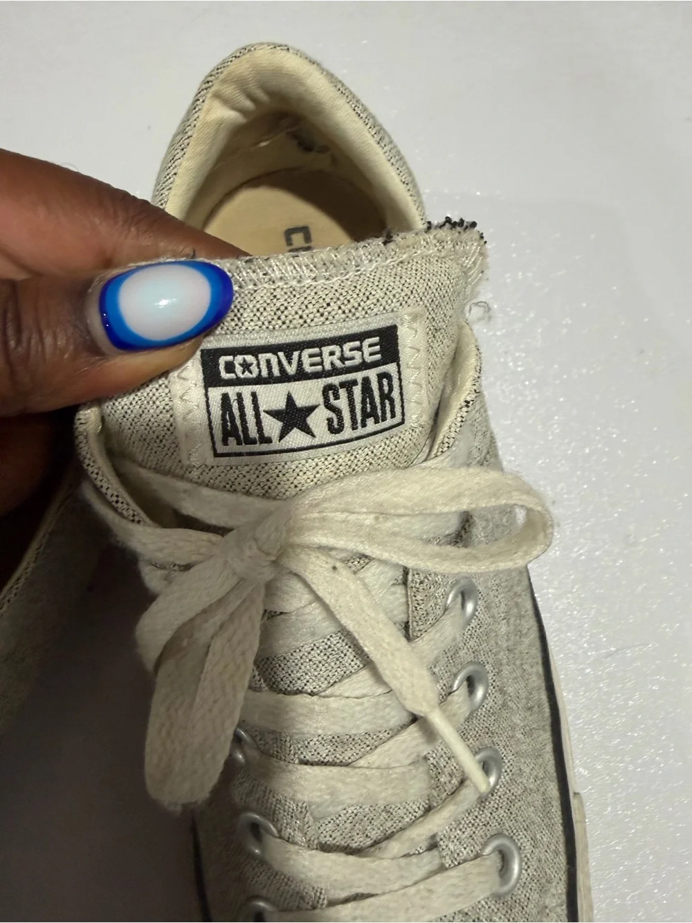 Converse All Star Low Top Sneakers in Light Gray
